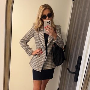 Zara tweed blazer
